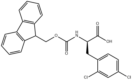 fmoc-D-2,4-dichlorophenylalanine Structural