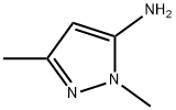 1,3-Dimethyl-1H-pyrazol-5-amine Structural