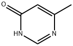 4-Hydroxy-6-methylpyrimidine Structural