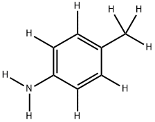 P-TOLUIDINE-D9 Structural