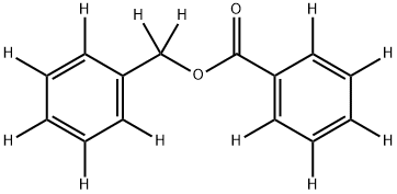 BENZYL BENZOATE-D12 Structural