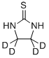 2-IMIDAZOLIDINETHIONE-4,5-D4 Structural