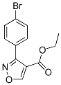 ETHYL 3-(4-BROMOPHENYL)ISOXAZOLE-4-CARBOXYLATE