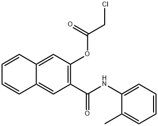 NAPHTHOL AS-D CHLOROACETATE Structural