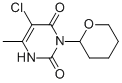 5-chloro-6-methyl-3-(tetrahydro-2H-pyran-2-yl)uracil Structural Picture