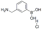 3-Aminomethylphenylboronic acid hydrochloride Structural