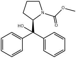 (R)-(+)-N-CARBOMETHOXY-ALPHA, ALPHA-DIPHEN YL-2-PYRROLIDINEMETHANOL, 98% Structural