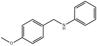 (4-METHOXY-BENZYL)-PHENYL-AMINE Structural