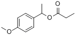 4-methoxy-alpha-methylbenzyl propionate    