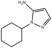 1-cyclohexyl-1H-pyrazol-5-amine  Structural