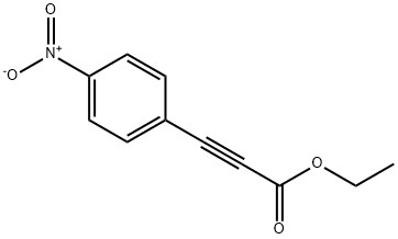 (4-NITRO-PHENYL)-PROPYNOIC ACID ETHYL ESTER Structural