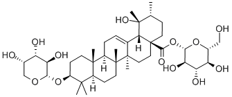 3-O-alpha-L-Arabinopyranosylpomolic acid beta-D-glucopyranosyl ester
