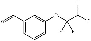 3-(1,1,2,2-TETRAFLUOROETHOXY)BENZALDEHYDE Structural