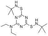 N,N'-di-tert-butyl-6-(diethylamino)-1,3,5-triazine-2,4-disulphenamide 