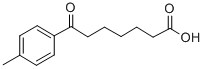 7-(4-METHYLPHENYL)-7-OXOHEPTANOIC ACID Structural