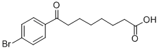 8-(4-BROMOPHENYL)-8-OXOOCTANOIC ACID Structural