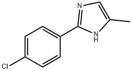 2-(4-CHLOROPHENYL)-4-METHYL-3H-IMIDAZOLE Structural