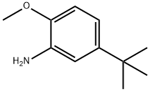 2-Amine-4-tert-butylanisole Structural