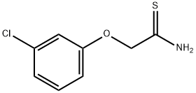 2-(3-CHLOROPHENOXY)ETHANETHIOAMIDE