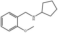 N-(2-methoxybenzyl)cyclopentanamine Structural