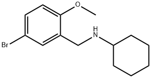 N-(5-BROMO-2-METHOXYBENZYL)CYCLOHEXANAMINE Structural