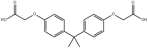 4,4'-ISOPROPYLIDENEDIPHENOXYACETIC ACID Structural