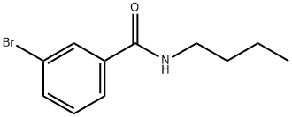 3-Bromo-N-butylbenzamide Structural