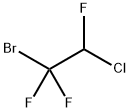 1-BROMO-2-CHLORO-1,1,2-TRIFLUOROETHANE Structural