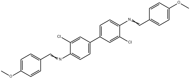 P-DIANISAL-3,3'-DICHLOROBENZIDINE Structural