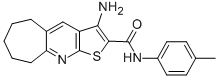 3-amino-N-(4-methylphenyl)-6,7,8,9-tetrahydro-5H-cyclohepta[b]thieno[3,2-e]pyridine-2-carboxamide