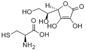 L-ascorbic acid, compound with L-cysteine Structural