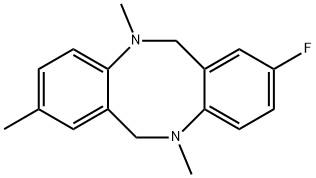 2-FLUORO-5,8,11-TRIMETHYL-5,6,11,12-TETRAHYDRO-DIBENZO[B, F][1,5]DIAZOCINE