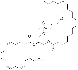 1-OCTADECANOYL-2-[(CIS,CIS,CIS,CIS)-5,8,11,14-EICOSATETRAENOYL]-SN-GLYCERO-3-PHOSPHOCHOLINE