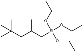 Triethoxy(2,4,4-trimethylpentyl)silane Structural