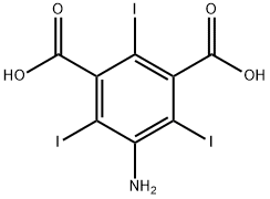 5-Amino-2,4,6-triiodoisophthalic acid Structural