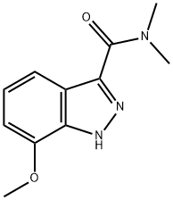 7-METHOXY-N,N-DIMETHYL-1H-INDAZOLE-3-CARBOXAMIDE