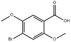 4-BROMO-2,5-DIMETHOXYBENZOIC ACID Structural