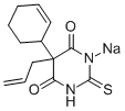 thialbarbital sodium Structural