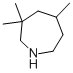 3,3,5-trimethylhexahydroazepine, mixed isomers Structural