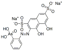 Arsenazo I 2,7-Naphthalenesulfonic acid, 3-[(2-arsonophenyl)azo]-4,5-dihydroxy-, disodium salt