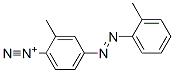 Benzenediazonium, 2-methyl-4-(2-methylphenyl)azo- Structural