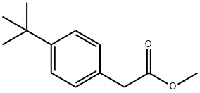 Methyl p-tert-butylphenylacetate Structural