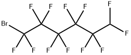 1H-6-BROMOPERFLUOROHEXANE Structural