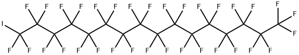 tritriacontafluoro-16-iodohexadecane Structural