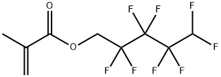 1H,1H,5H-OCTAFLUOROPENTYL METHACRYLATE Structural