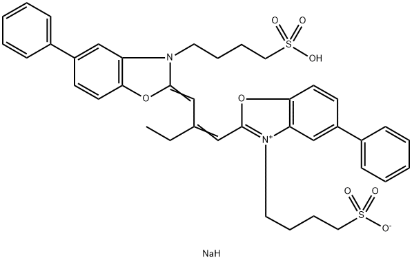 3,3'-BIS(4-SULFOBUTYL)-5,5'-DIPHENYL-9-ETHYLOXACARBOCYANINE BETAINE SODIUM SALT