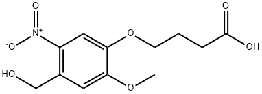 4-(4-HYDROXYMETHYL-2-METHOXY-5-NITROPHENOXY)BUTYRIC ACID