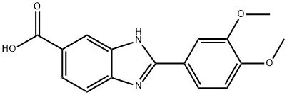 2-(3,4-Dimethoxyphenyl)-1H-benzimidazole-5-carboxylic acid