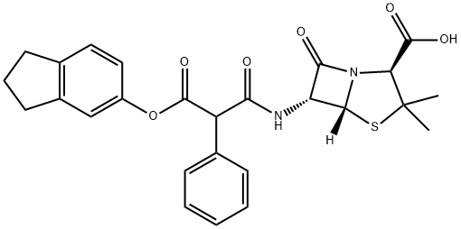 CARINDACILLIN Structural