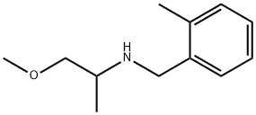 (2-METHOXY-1-METHYL-ETHYL)-(2-METHYL-BENZYL)-AMINE Structural